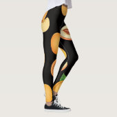 Peach Patroon 5 Leggings (Rechts)