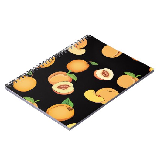 Peach Patroon 5 Notitieboek (Linkerzijde)