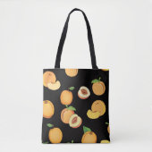 Peach Patroon 5 Tote Bag (Voorkant)