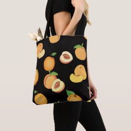 Peach Patroon 5 Tote Bag