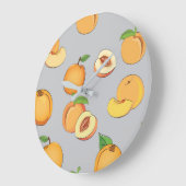 Peach Patroon 6 Grote Klok (Hoek)