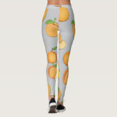 Peach Patroon 6 Leggings (Achterkant)