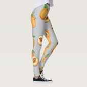 Peach Patroon 6 Leggings (Rechts)