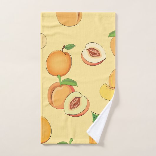 Peach Patroon 7 Bad Handdoek (Handdoek)