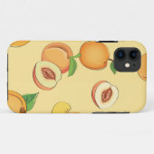 Peach Patroon 7 Case-Mate iPhone Case (Achterkant (horizontaal))
