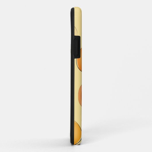 Peach Patroon 7 Case-Mate iPhone Case (Achterkant/rechts)