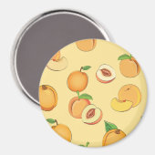 Peach Patroon 7 Magneet (Voorkant / Achterkant)