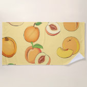 Peach Patroon 7 Strandlaken (Voorkant)