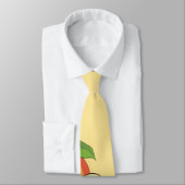 Peach Patroon 7 Stropdas (Gebonden)