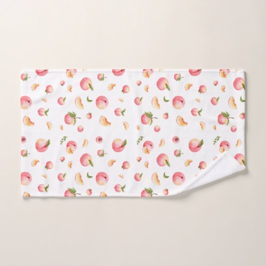 Peach Patroon Bad Handdoek (Handdoek)