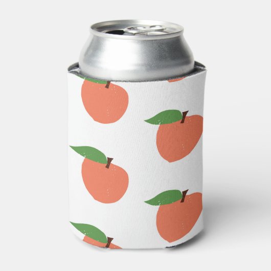 Peach Patroon Blikjeskoeler (Blikje Voorkant)