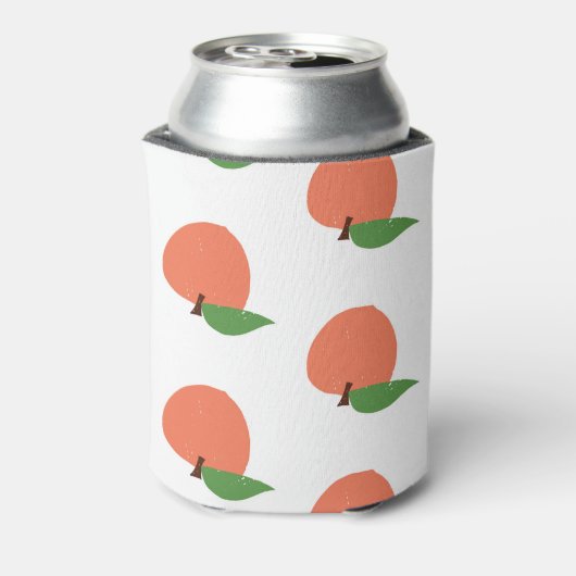 Peach Patroon Blikjeskoeler (Blikje Achterkant)