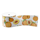 Peach Patroon Grosgrain Lint (Spoel)