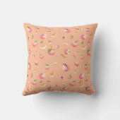 Peach Patroon Kussen (Achterkant)