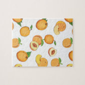 Peach Patroon Legpuzzel (Horizontaal)