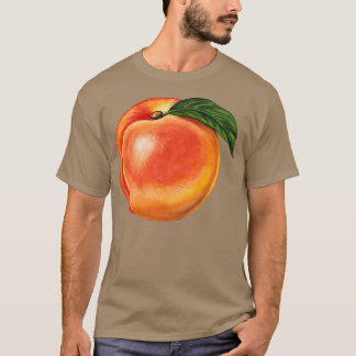 Peach Patroon T-shirt