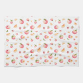 Peach Patroon Theedoek (Horizontaal)