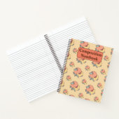 Peach Pattern Composition Notitieboek (Binnen)