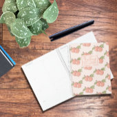  Peach Pattern Personalized Planner