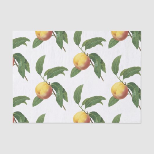 Peach Pattern Tissuepapier (Voorkant)