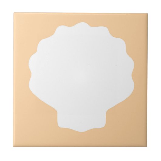 Peach Pearl Tegeltje (Voorkant)