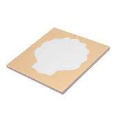 Peach Pearl Tegeltje (Zijkant)