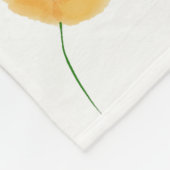 Peach Petal Blanket Fleece Deken (Hoek)