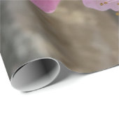 Peach petal flower cadeaupapier (Rol Hoek)