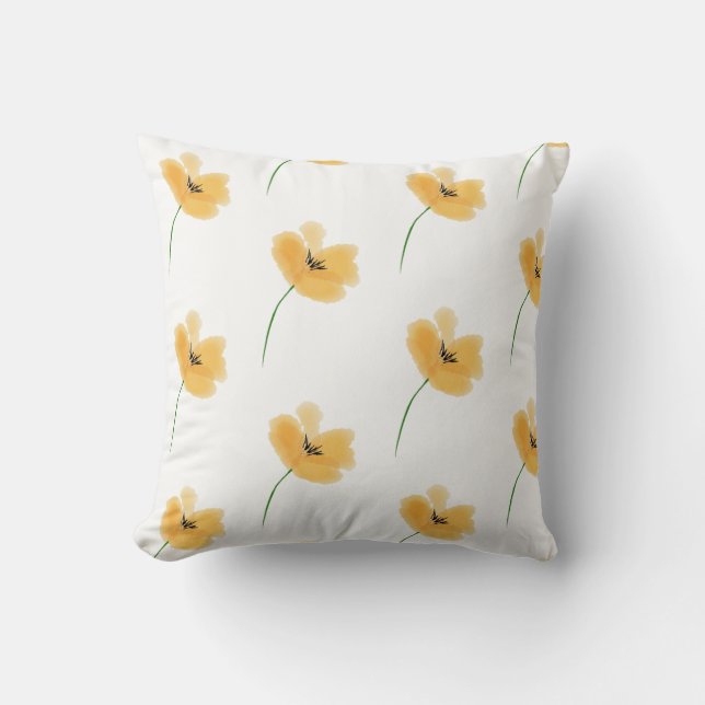 Peach Petal Pillow Kussen (Voorkant)
