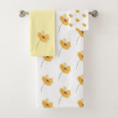 Peach Petal Towel Set Bad Handdoek (Insitu)