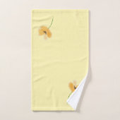 Peach Petal Towel Set Bad Handdoek (Handdoek)