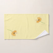 Peach Petal Towel Set Bad Handdoek (Handdoek)
