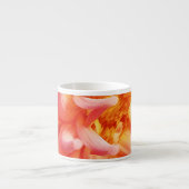 Peach Petals of a Dahlia Espresso Kop (Voorkant)