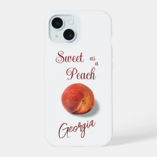 Peach Phone Case iPhone 15 Case