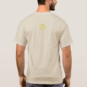 Peach Pi ute Wiskunde Pi Day Mannen T-Shirt (Achterkant)