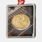 Peach Pie Metalen Ornament (Links)