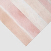  Peach Pink Cream Stripes Tissuepapier (Detail)