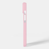 Peach Pink Hoesje-Mate Tough Apple Case-Mate iPhone Case (Achterkant / Links)