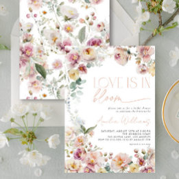  Peach Pink Love is in het Vrijgezellenfeest Bloom Kaart