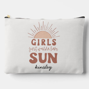 Peach Pink Retro Bachelorette 70s Meisjes Gewoon W Etui