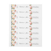 Peach Pioenenbruiloft (Vel)