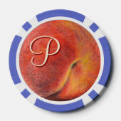 Peach Poker Chips (Achterkant)