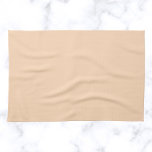 Peach Puff Solid Color Theedoek<br><div class="desc">Peach Puff Solid Color</div>