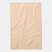 Peach Puff Solid Color Theedoek (Verticaal)