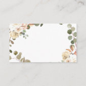 Peach Pumpkin Rustic Truck Diaper Raffle Informatiekaartje (Achterkant)