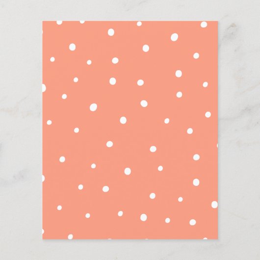 Peach raad de prijs-juiste Baby shower game (Achterkant)