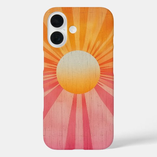 Peach Radiance telefoonhoesje Case-Mate iPhone Case (Achterkant)