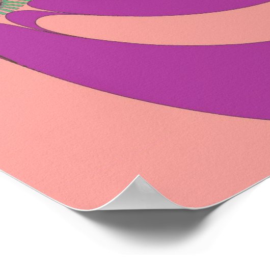 Peach Rainbow Mod Poster (Hoek)