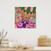 Peach Rainbow Mod Poster (Keuken)