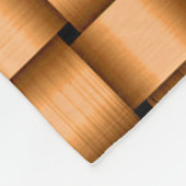 Peach Ribbon Fleece Blanket (Hoek)